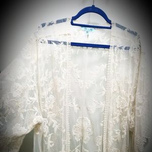 Lace Cardigan Kimono